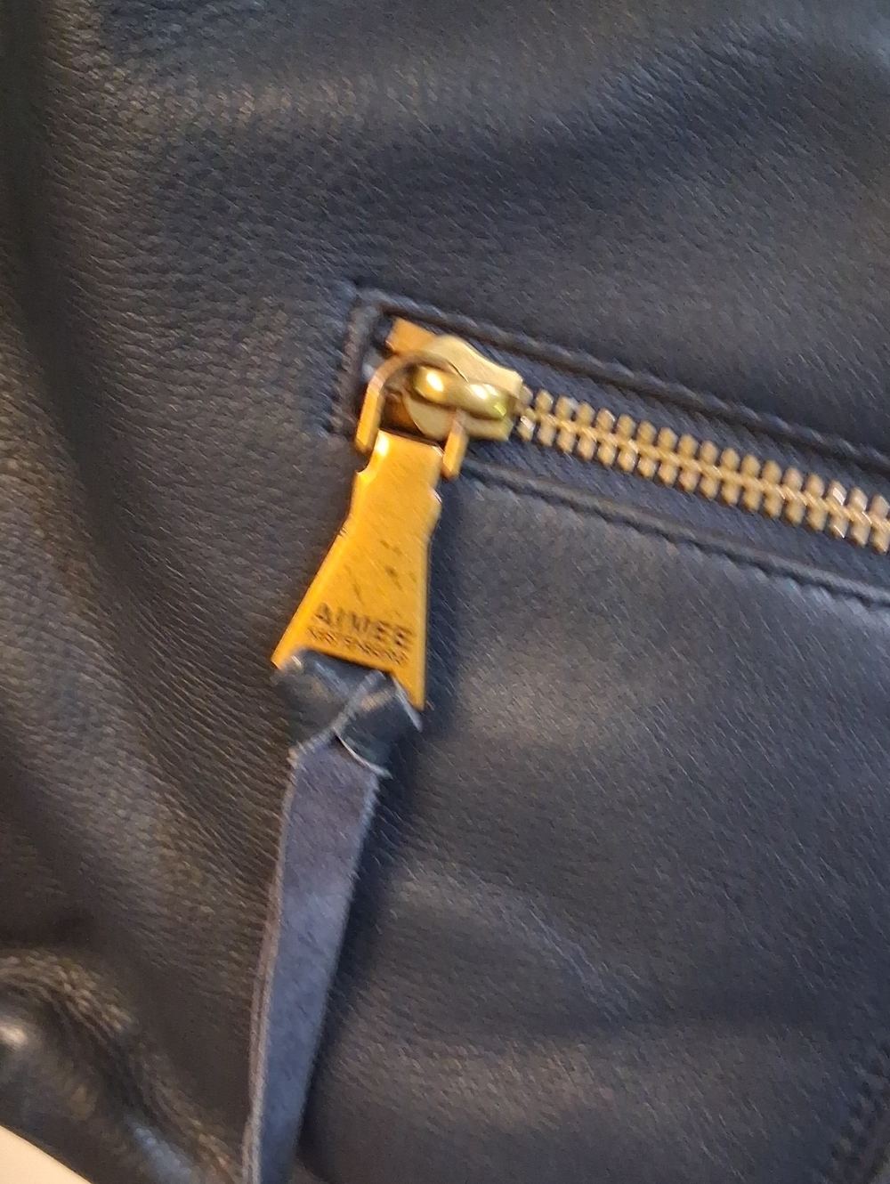Aimee Kestenberg When In Milan Navy Blue Handbag - Picture 8 of 9